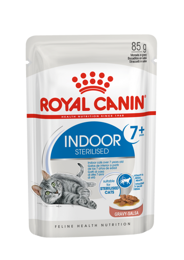 Feline Health Nutrition Indoor 7+ (WET FOOD - Pouches) 12 x 85g